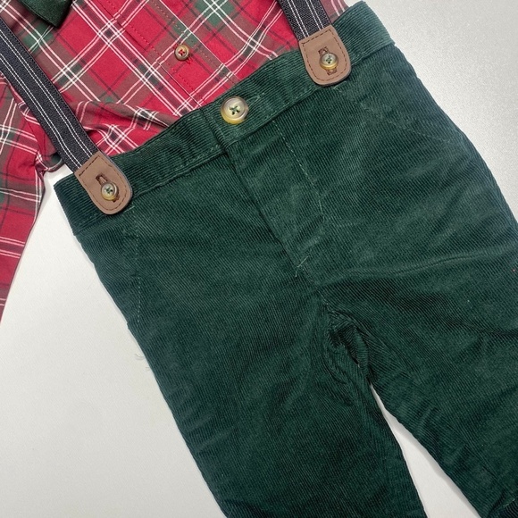 Carters Baby Boy Christmas 3 Piece Outfit Size 3 Months - Picture 5 of 5